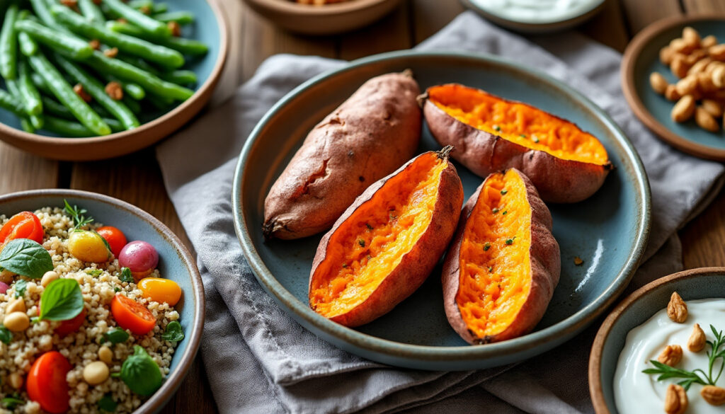découvrez des idées simples et savoureuses pour accompagner vos plats avec de la patate douce. recettes faciles et gourmandes pour sublimer ce tubercule délicieux.