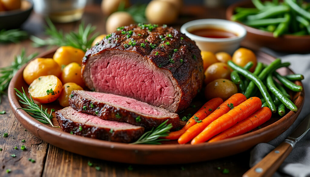 découvrez notre guide d'accompagnement pour rôti de bœuf avec des idées simples et savoureuses pour sublimer votre repas.