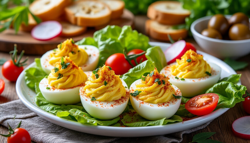 découvrez des idées faciles et gourmandes pour accompagner vos œufs mimosa et sublimer vos repas avec des saveurs variées et délicieuses.