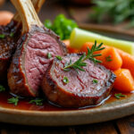 découvrez une recette facile de jarret de bœuf à cuisson lente pour une viande fondante et savoureuse, idéale pour un repas réconfortant.