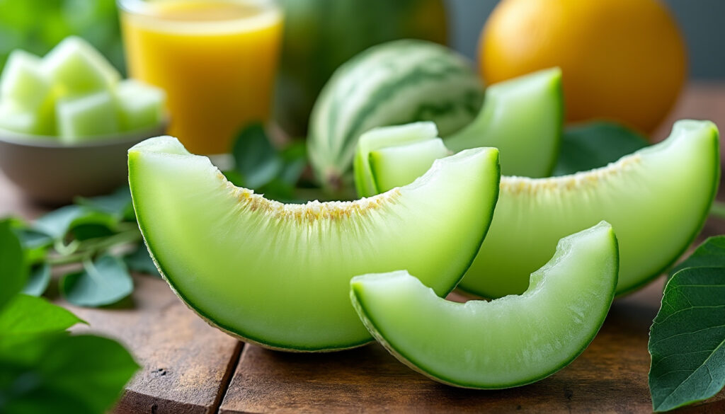découvrez le jelly melon, un fruit exotique délicieux aux nombreux bienfaits pour la santé. apprenez comment le déguster et profitez de ses saveurs uniques.