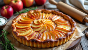découvrez notre recette facile et authentique de tarte à la normande aux pommes, pour un dessert traditionnel riche en saveurs.