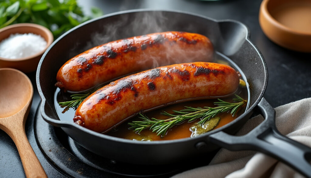 découvrez notre guide simple et rapide pour maîtriser le temps de cuisson du saucisson à cuire et savourer une délicieuse préparation à chaque fois.