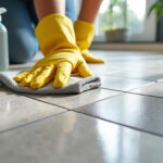 découvrez comment éliminer le voile blanc persistant d’un carrelage neuf, avec des méthodes adaptées pour retrouver des carreaux propres et éclatants.