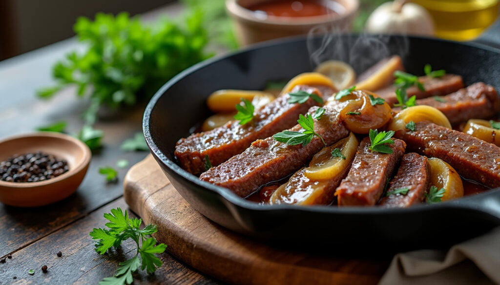 préparez une viande à fondue à la poêle en quelques minutes grâce à cette recette facile, rapide et savoureuse, idéale pour un repas convivial.