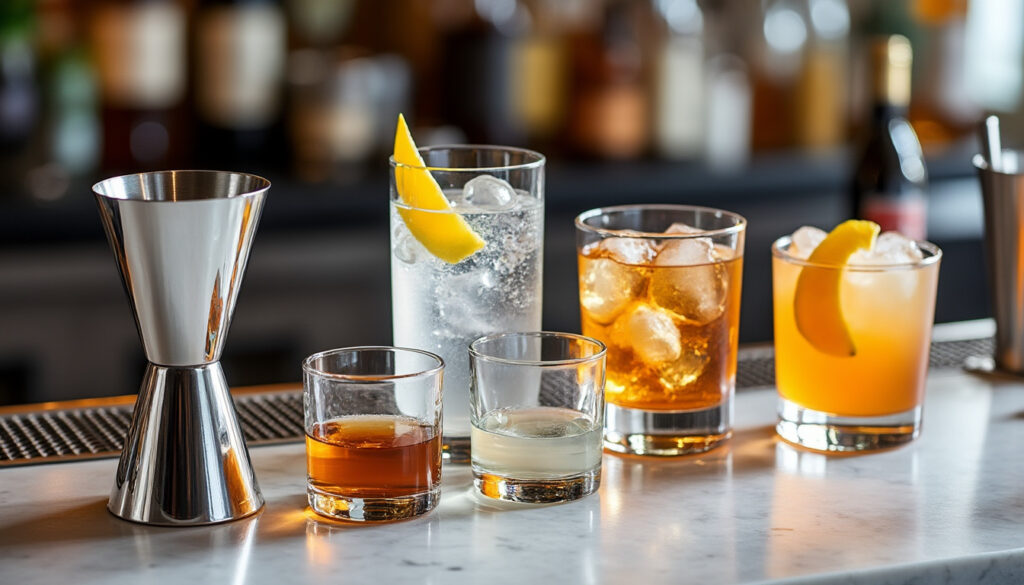 découvrez les doses d’alcool en cl à servir au bar et les mesures idéales pour réussir facilement vos cocktails simples.